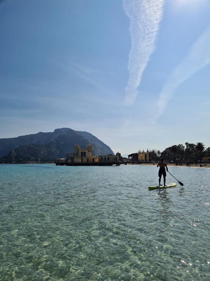 Mondello Good Vibes Apartment ภายนอก รูปภาพ